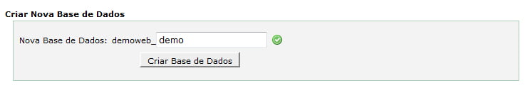 cPanel Criar BD MysQL cPanel Criar BD MysQL
