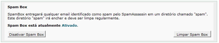 cPanel Spam Box cPanel Spam Box